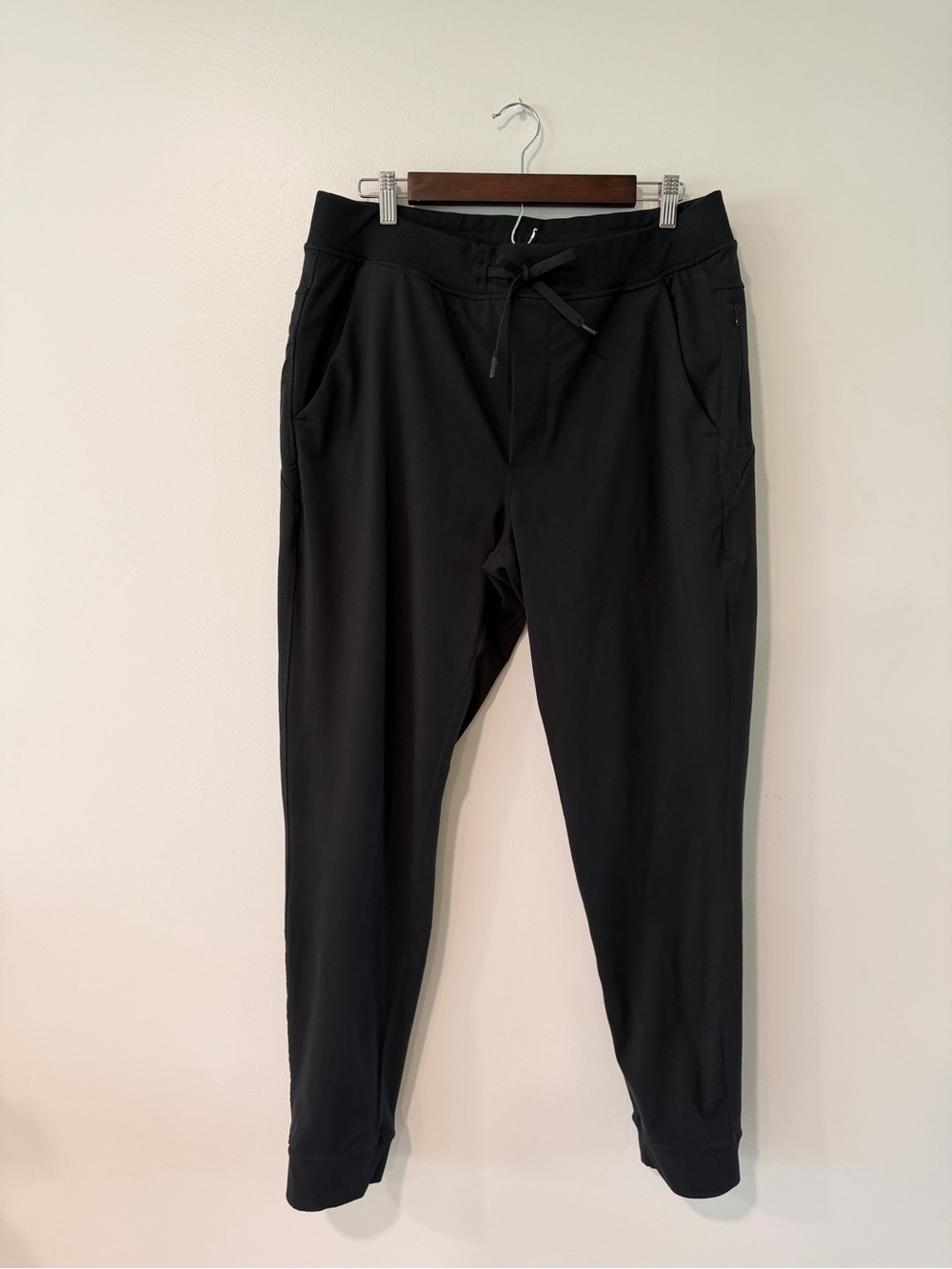 Birddog Black Men’s L Boom For Your Boomstick Lined Active Athleisure Joggers